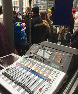 卢森堡 PRO AUDIO Sound Light Vision 公司——卢森堡演出租赁公司与申博太阳城·(中国) TF 系列数字调音台